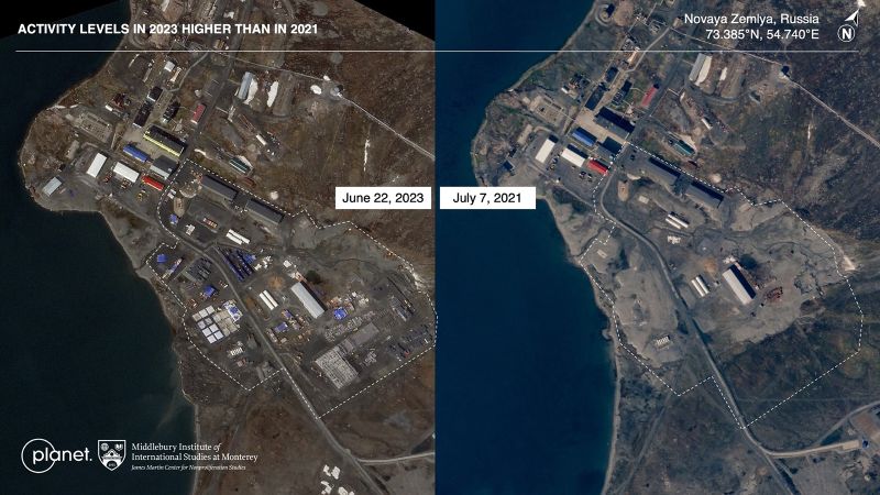 CNN exclusive: Satellite images show nuclear test sites expansion of  superpowers
