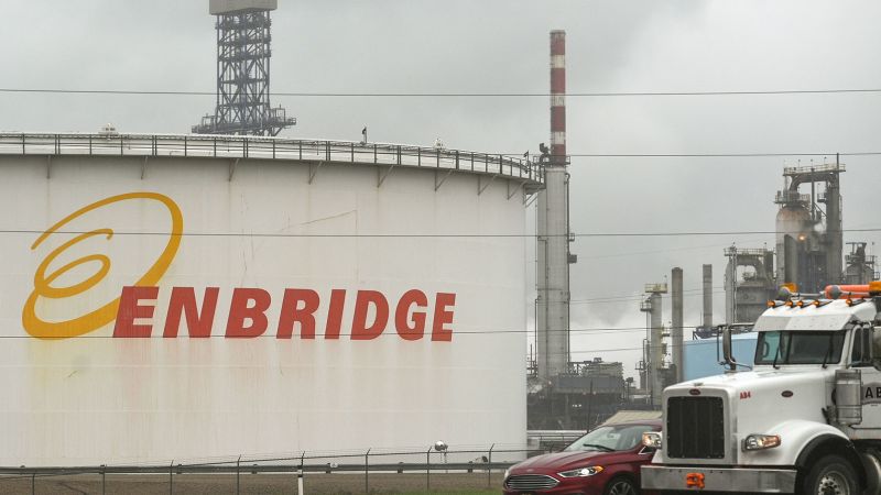 NextImg:Pipeline operator Enbridge Inc will buy three natural gas utilities from Dominion Energy for $9.4 billion | CNN Business