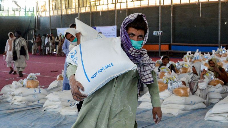 От септември тази година 10 милиона афганистанци са загубили помощта