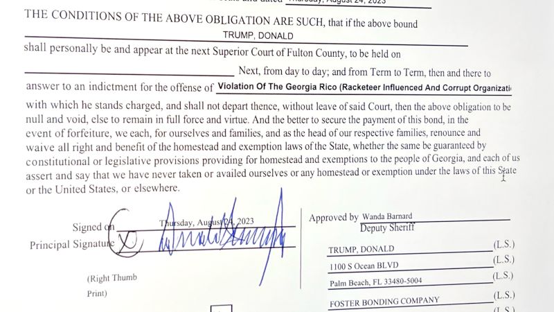 NextImg:READ: Trump's Georgia bond documents | CNN Politics