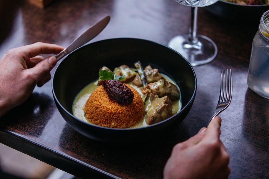 <strong>From island to continent:</strong> Curry Bowl's concept came from the owner noticing that Europeans were more likely to order one dish each instead of splitting everything family-style. He came up with curry bowls to mix different textures and flavors in one dish.