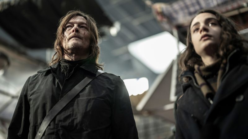 NextImg:'The Walking Dead: Daryl Dixon' takes aim with a crossbow-armed American in Paris | CNN