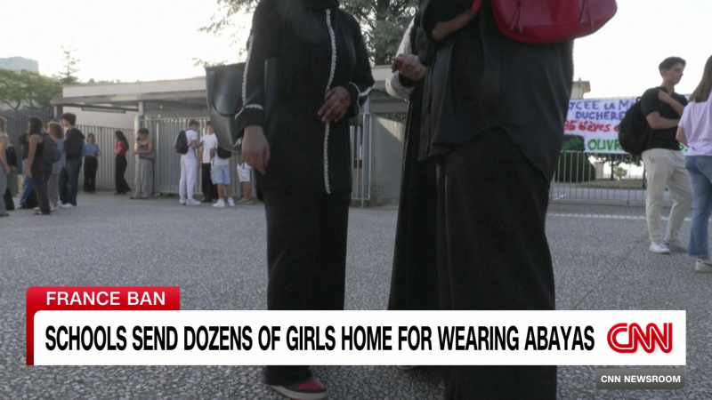 Dozens of girls sent home from first day of classes in France for wearing an abaya picture