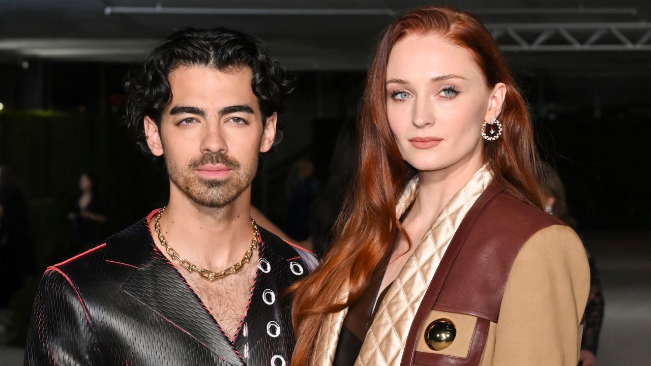 Joe Jonas and Sophie Turner at the Second Annual Academy Museum Gala held at the Academy Museum of Motion Pictures on October 15, 2022 in Los Angeles, California. 