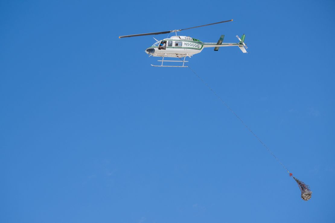 Recovery teams participate in helicopter training in preparation for the retrieval of the sample return capsule from NASA's OSIRIS-REx mission, Wednesday, July 19, 2023, at the Department of Defense's Utah Test and Training Range. The sample was collected from the asteroid Bennu in October 2020 by NASA's OSIRIS-REx spacecraft and will return to Earth on September 24th, landing under parachute at the Utah Test and Training Range. Photo Credit: (NASA/Keegan Barber)
