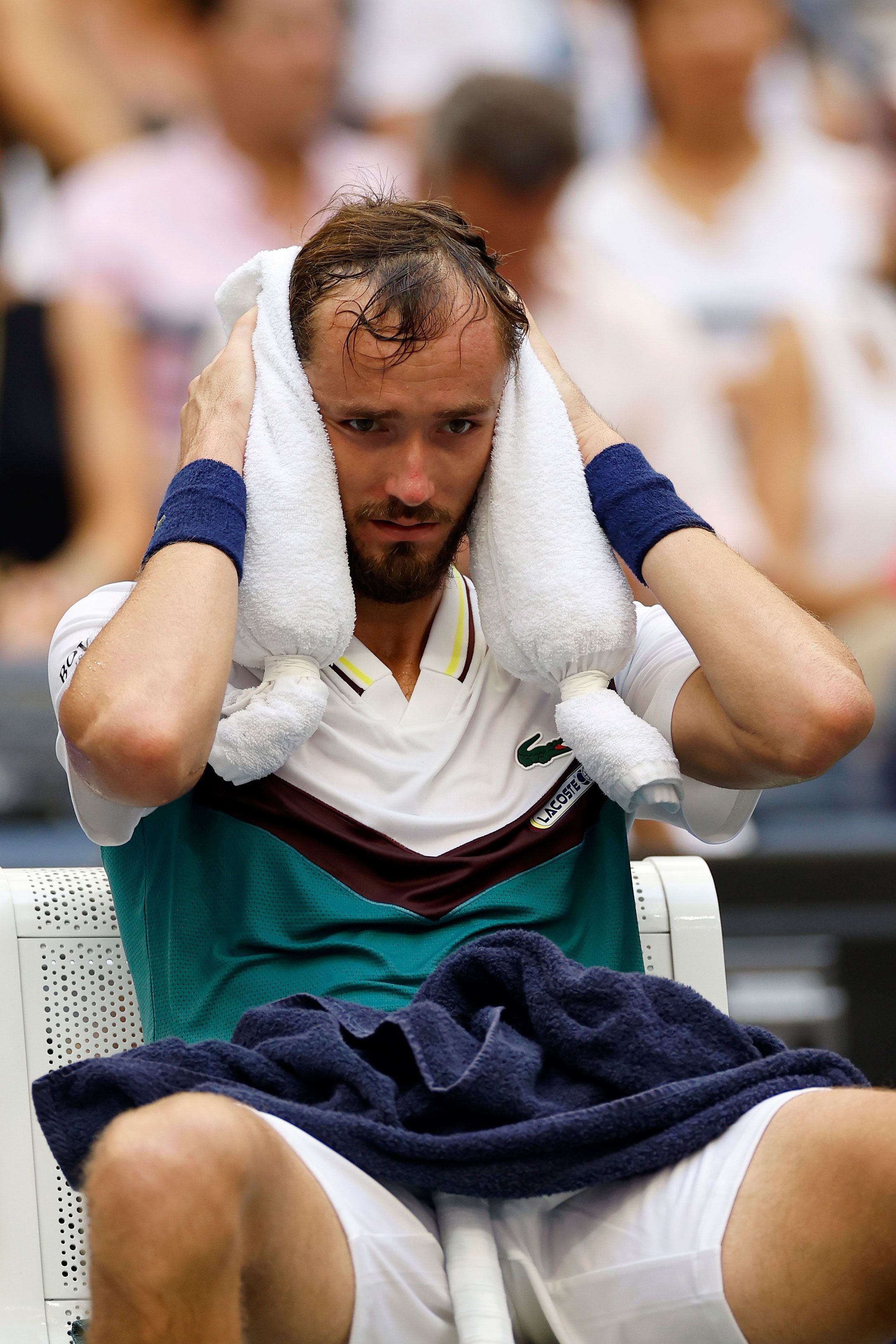 In 'brutal' US Open heat, Daniil Medvedev warns during his win that a player  is 'gonna die