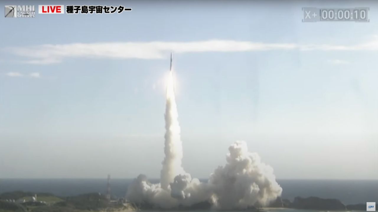 Японський супутник XRISM і посадковий модуль на Місяць запустили в середу.