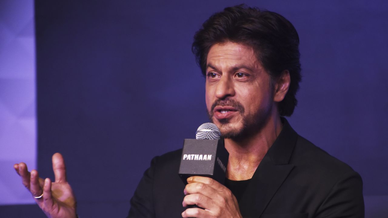 Bollywood icon Shah Rukh Khan in Mumbai, on January 30, 2023.