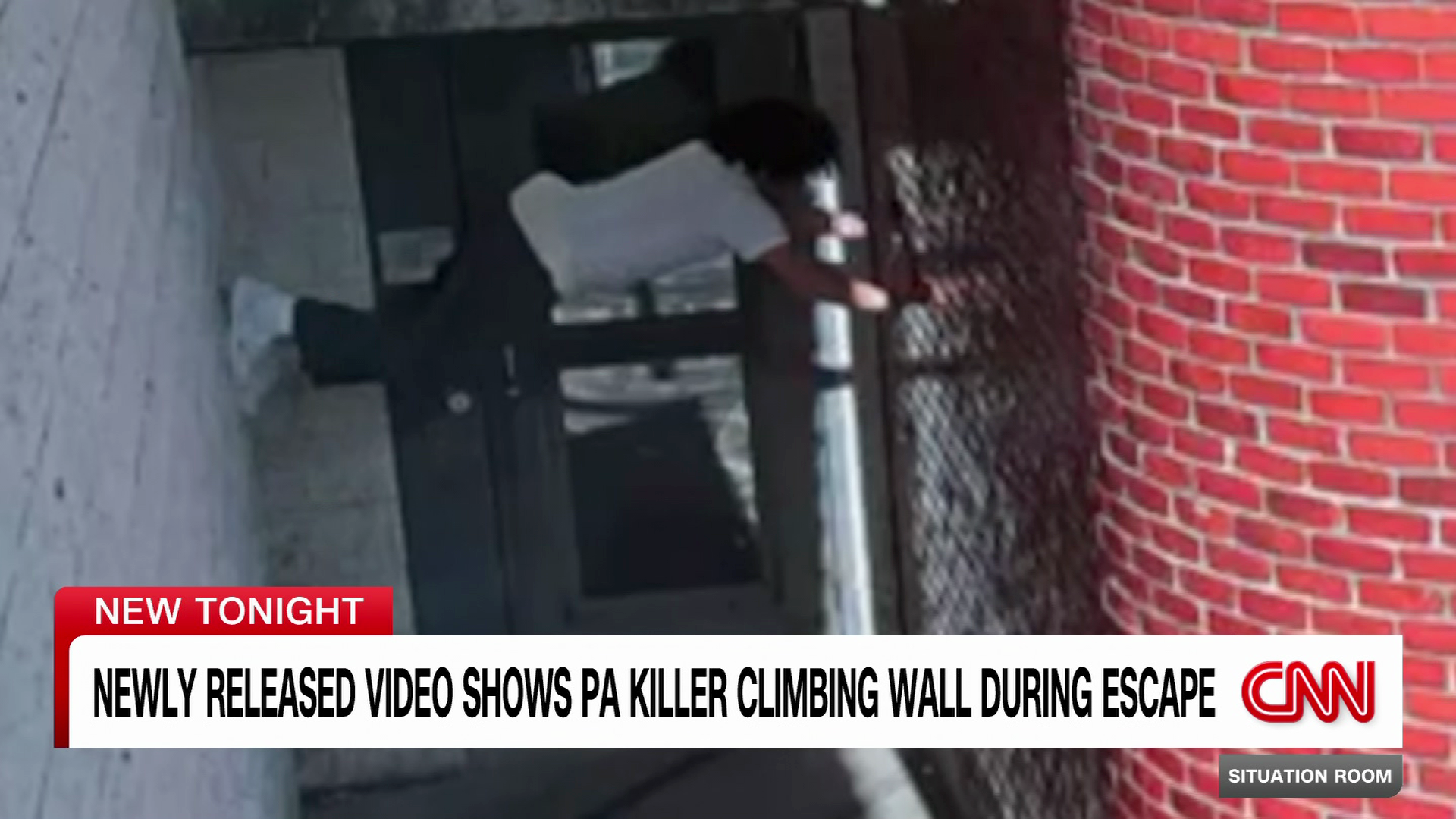 Insane video of murderer's prison escape from US prison