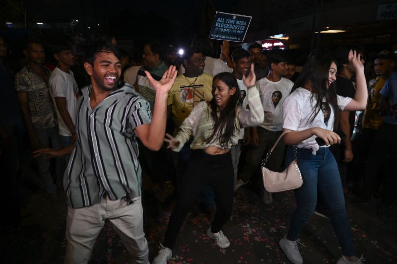 Jawan Shah Rukh Khan fans pack India cinemas for latest movie release