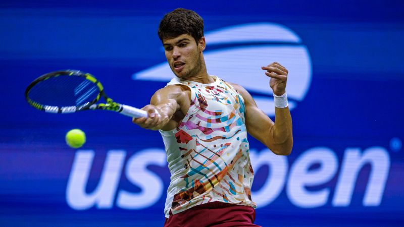 Carlos Alcaraz reaches fourth grand slam semifinal with comfortable US ...