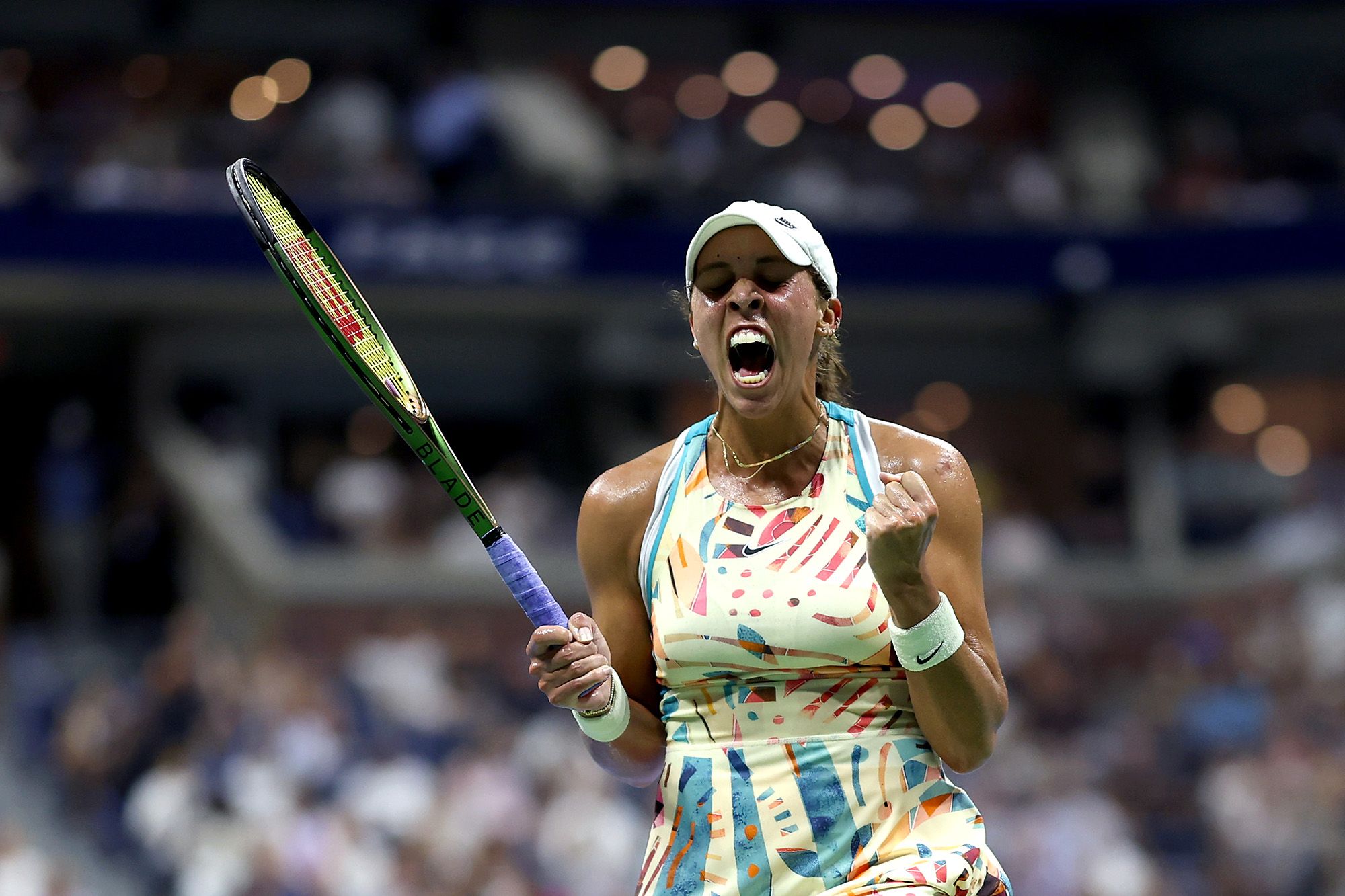 Jogador De Tênis Profissional Madison Keys Do Estados Unidos Na Ação  Durante Seu Fósforo De Semifinal Do Rio 2016 Jogos Olímpicos Imagem  Editorial - Imagem de unido, final: 82320400