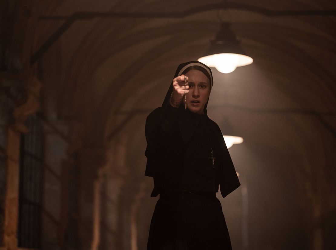 Taissa Farmiga is back as Sister Irene in "The Nun II."