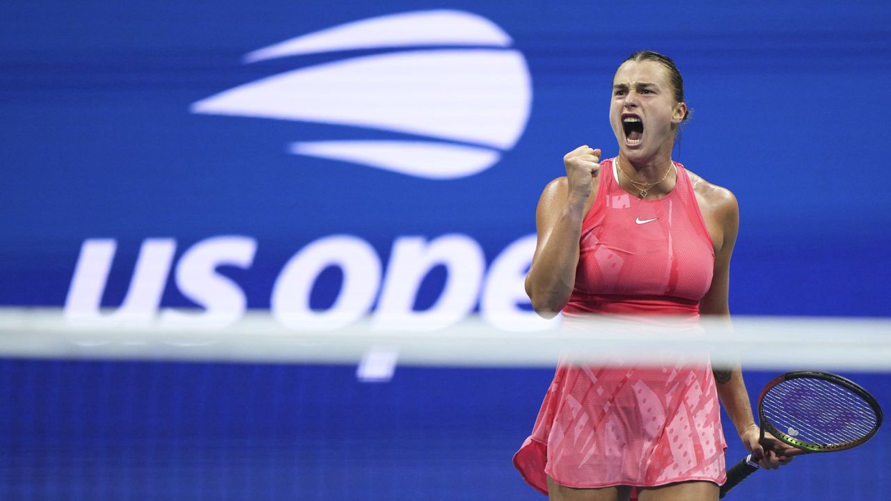 Aryna Sabalenka breezed through to the semifinals before battling past Madison Keys.