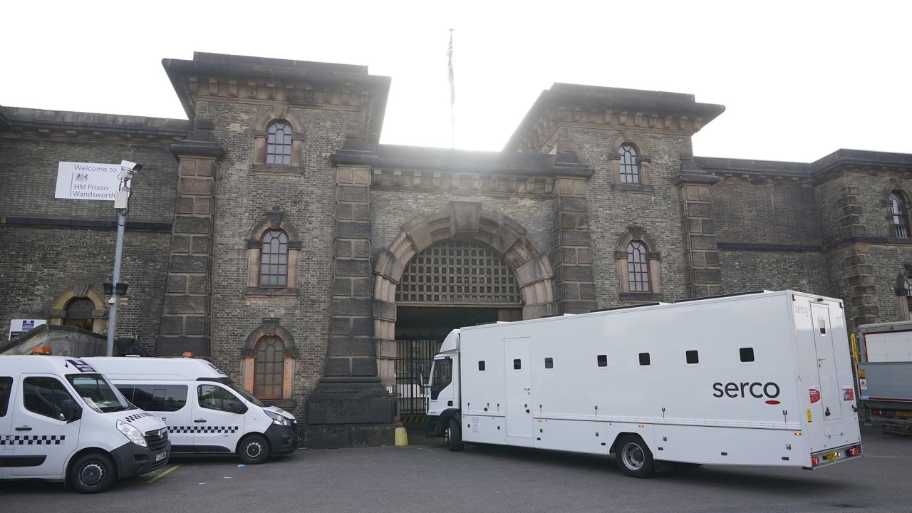 Wandsworth prison is located in the southwest of the British capital.
