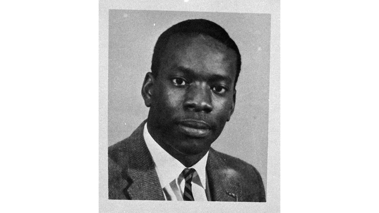 Clarence Thomas is seen in a high school year book photo, circa 1959.  Thomas was raised by his maternal grandparents as a devout Catholic. He went to the College of the Holy Cross and graduated with a degree in English literature. He then got a law degree from Yale Law School.