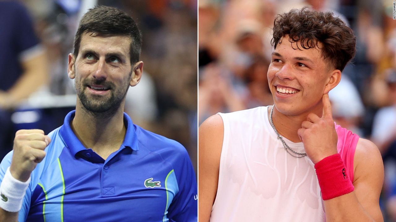 Novak Djokovic and Ben Shelton have never played each other before. 