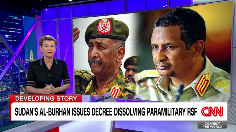 U.S. Sanctions Deputy Leader Of Sudanese Paramilitary Force RSF | CNN