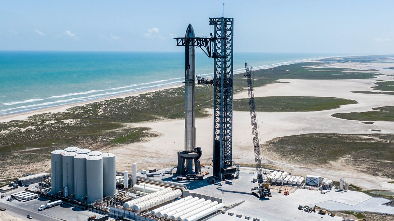 SpaceX posted images and video of Starship on the launch pad on Tuesday, September 5.