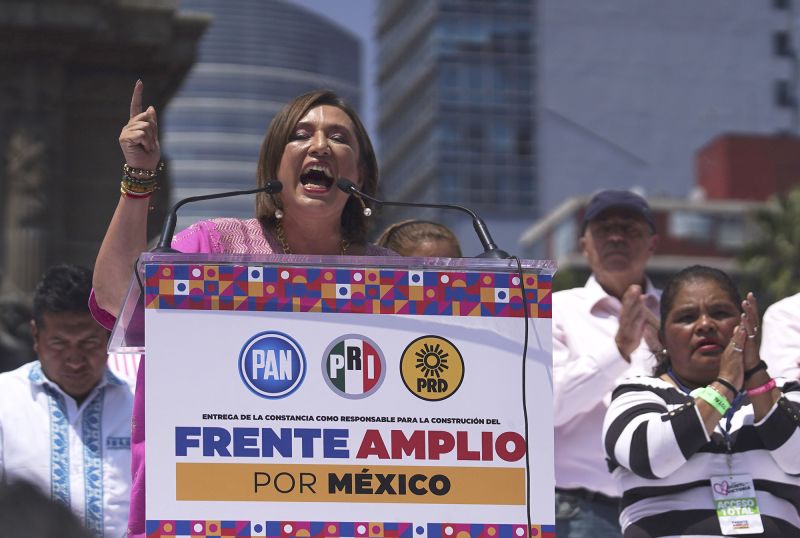 Mexico On Track For First Woman President As Second Female Frontrunner   230907153449 01 Mexico Presidential Race Female Frontrunner 