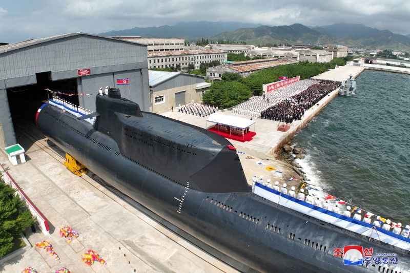 North Korea Says It Launched New Tactical Nuclear Attack Submarine   230907174406 01 North Korea Nuclear Submarine Launch 