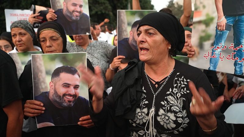 Israel's Arab citizens demand justice after alarming rise in gang