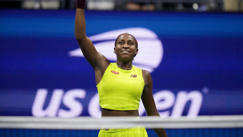 NextImg:US Open ticket sales soar for Coco Gauff's debut in the final | CNN Business