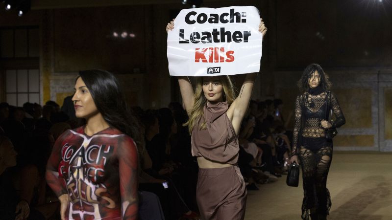 How PETA Infiltrated Major Fashion Shows This Season - The New York Times