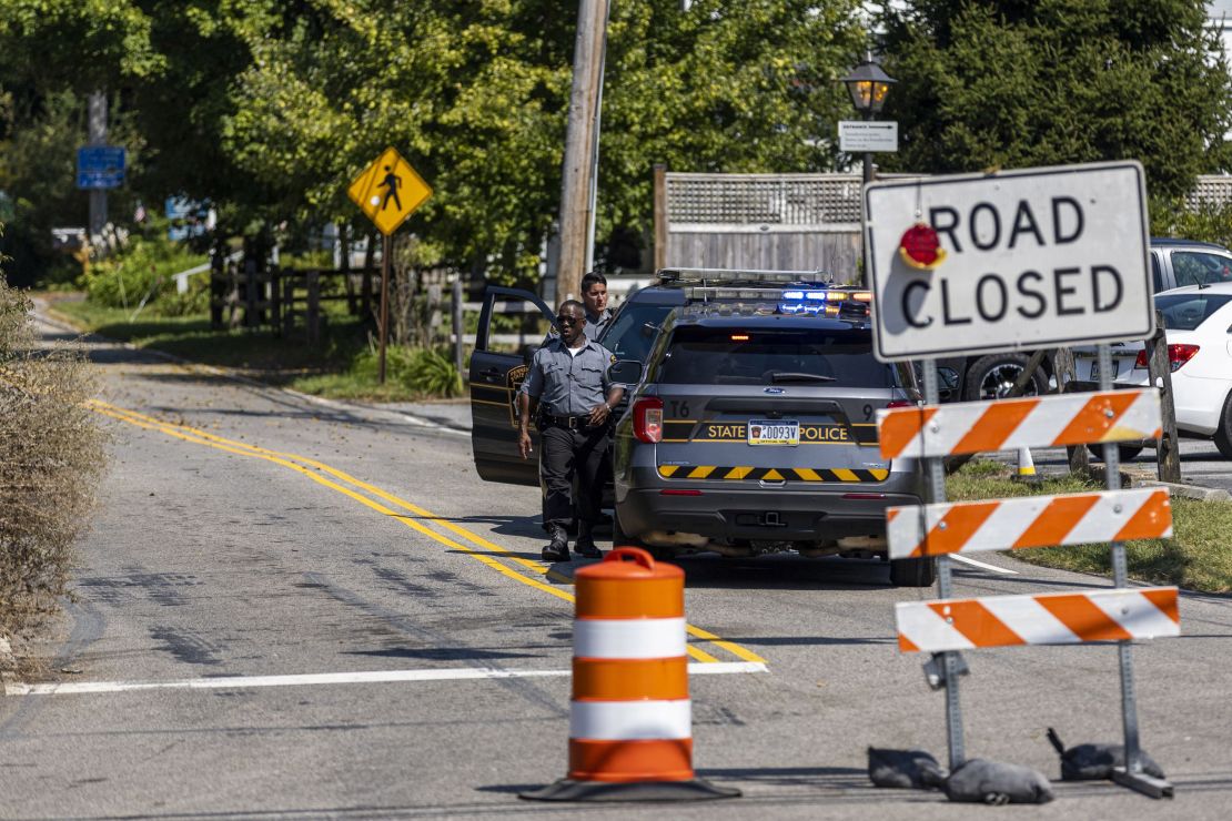 Pennsylvania State Police blocked off several roads in the Chester County area this week during the search for Danelo Cavalcante. 