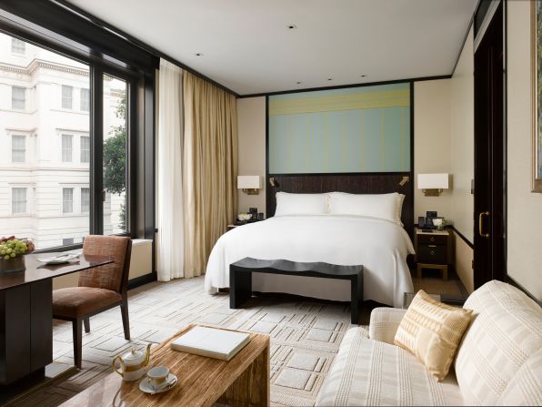 <strong>Spacious rooms: </strong>The hotel's rooms and suites, which range from 51 to 59 square meters to 549 to 635 square feet in size, all feature original artwork with a Royal gardens theme.