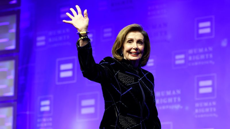 NextImg:Nancy Pelosi to run for reelection for her US House seat next year | CNN Politics