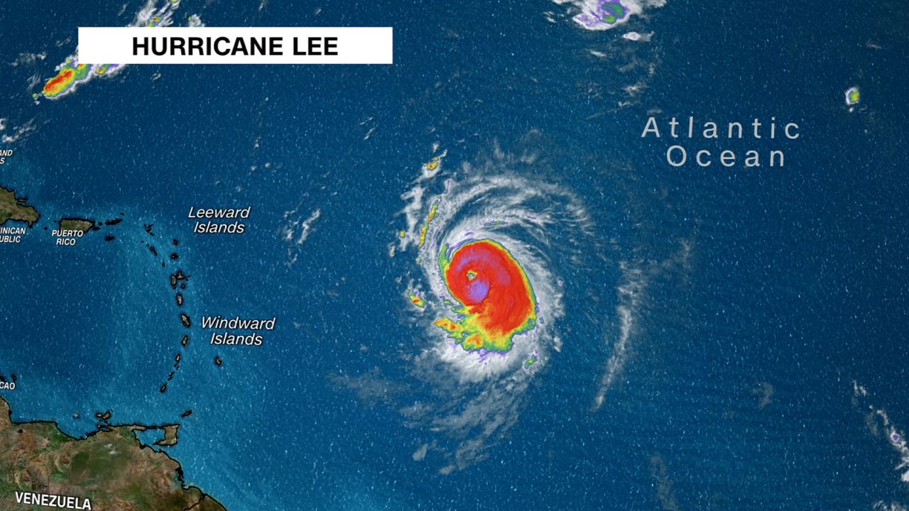 Hurricane Lee, September 8, 2023.