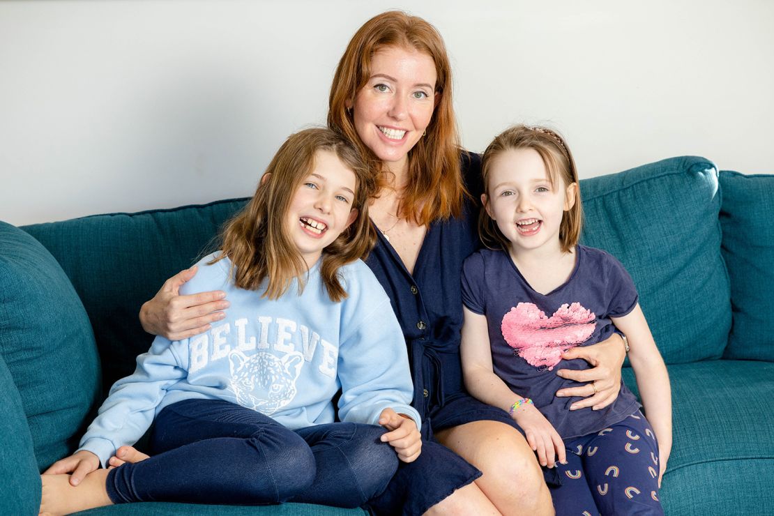 Amy Dawes, founder of the Australasian Birth Trauma Association, with her two children ages 9 and 6. 
