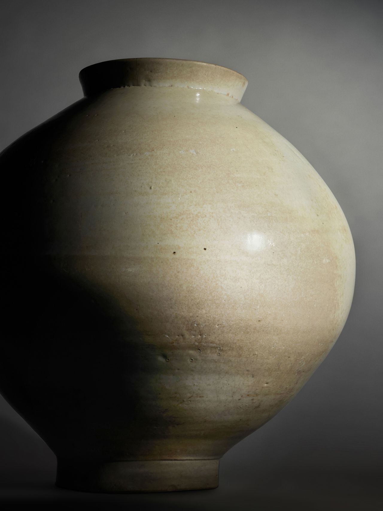Sotheby's is auctioning this moon jar, which it expects to fetch in excess of $3 million, later this month.