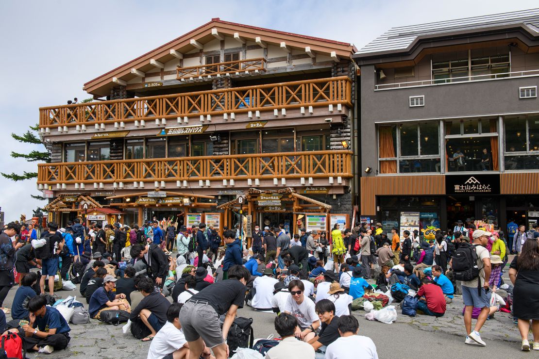 Of Mount Fuji’s 10 hiking stations, the fifth (called “Gogome”)<strong> </strong>receives 90% of the mountain’s visitors.