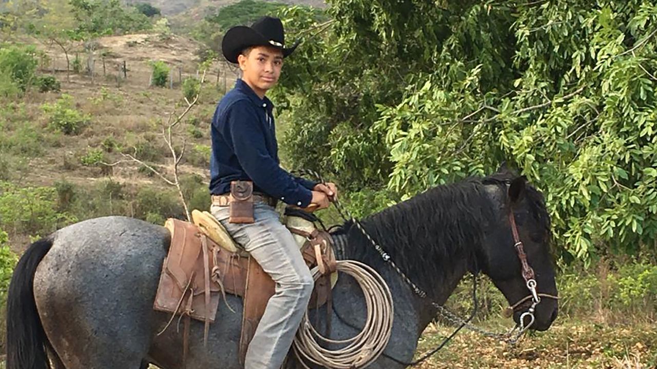 Alex loved riding horses and participating in activities around his grandparents' farm in Mexico, his dad said.