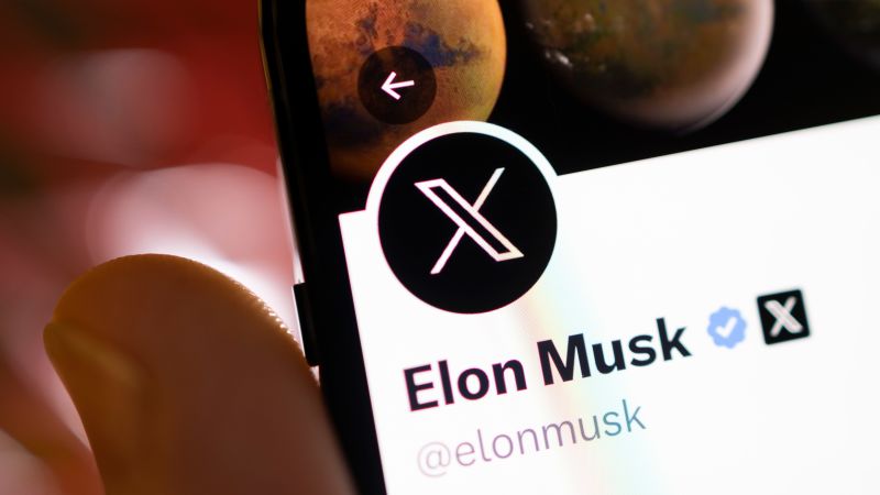 NextImg:Elon Musk's X Corp. sues California AG over content moderation law | CNN Business