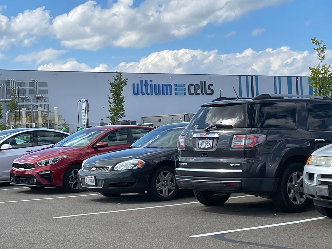 The Ohio Ultium Cells plant which produces batteries for General Motors' EVs has more than 1,000 workers today.