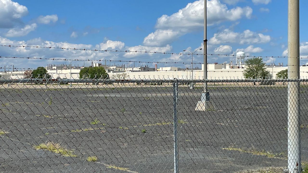 The former GM plant in Lordstown, Ohio.