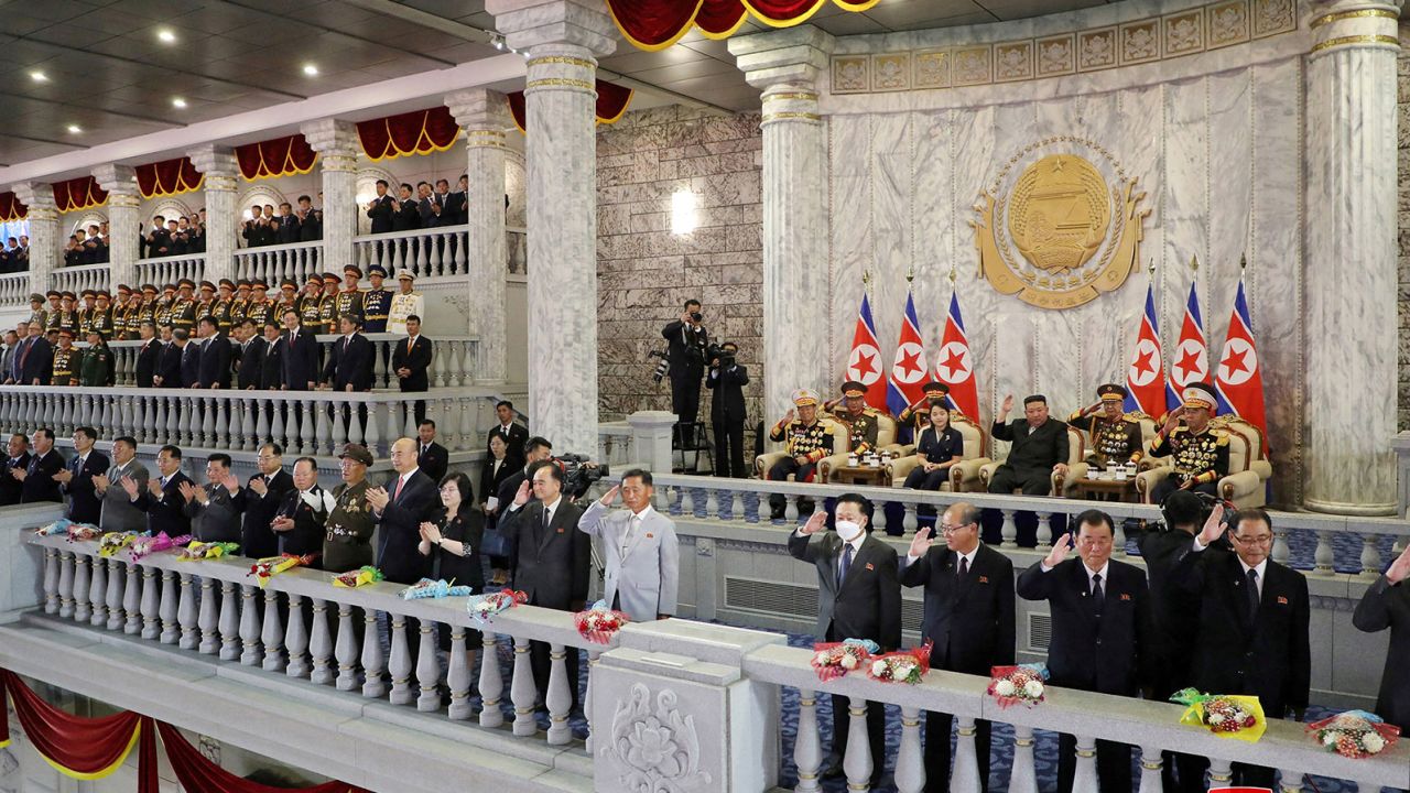 Ким Чен Ун присъства на парада по случай 75-ата годишнина от основаването на Северна Корея на 9 септември 2023 г.