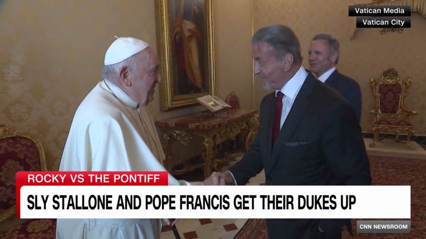 exp Sylvester Stallone Pope Francis vo/sot 090901ASEG2 CNNI Entertainment_00002001.png