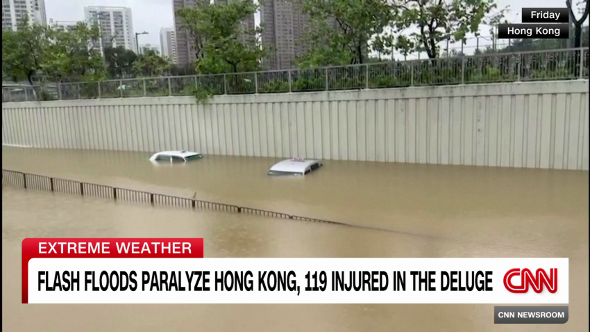 Record-breaking rainfall paralyzes Hong Kong | CNN