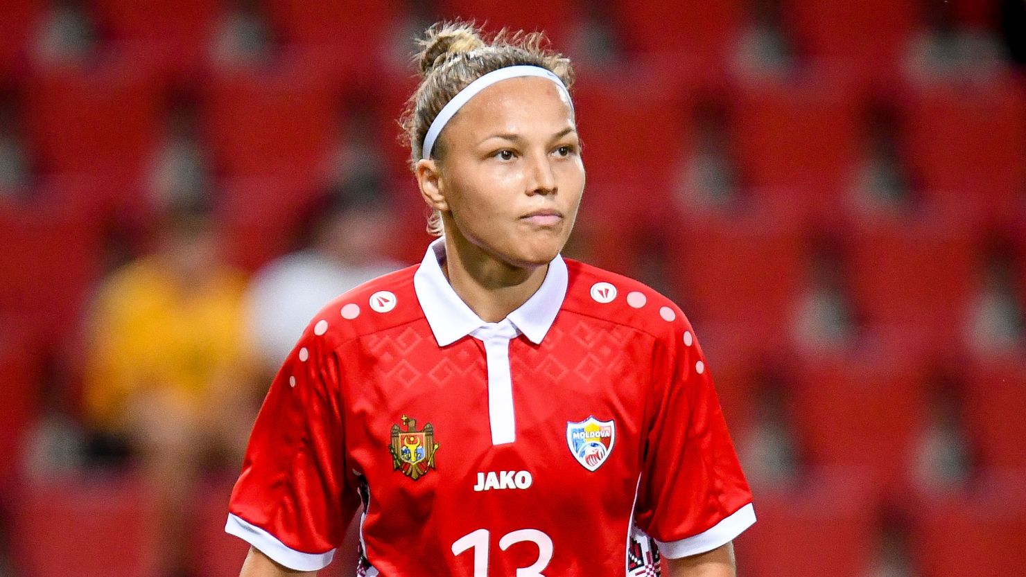 Violeta Mitul played during the Women's World Cup 2023 qualifiers.