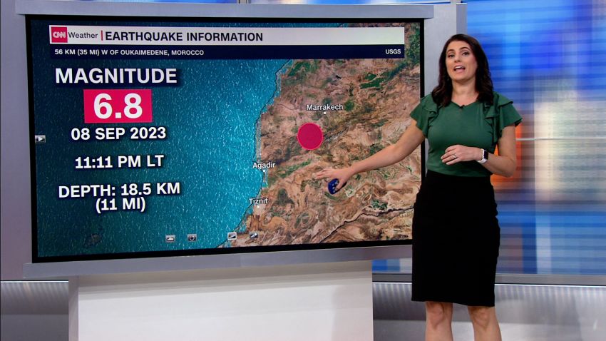 CNN meteorologist: Morocco quake was ‘very rare in this area’ | CNN