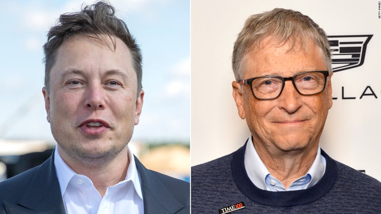 Elon Musk (left) met with Bill Gates last year to discuss philanthropy. It didn't end well.