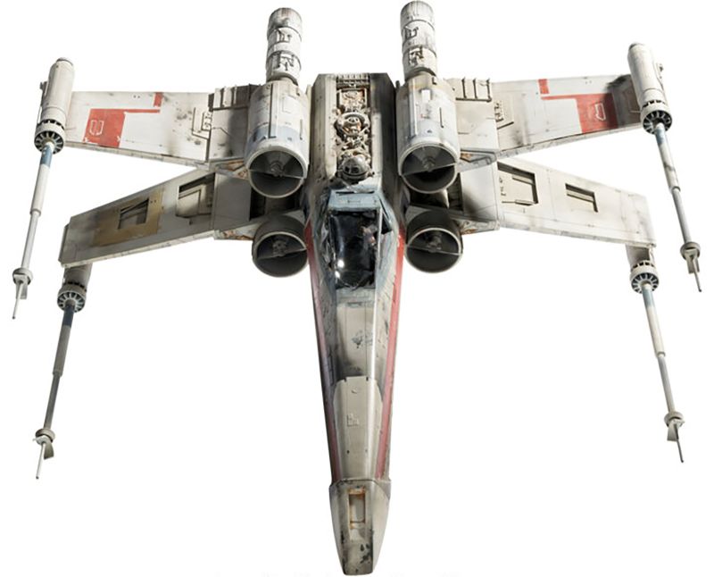 Long-lost 'Star Wars' X-wing model up for auction with starting 