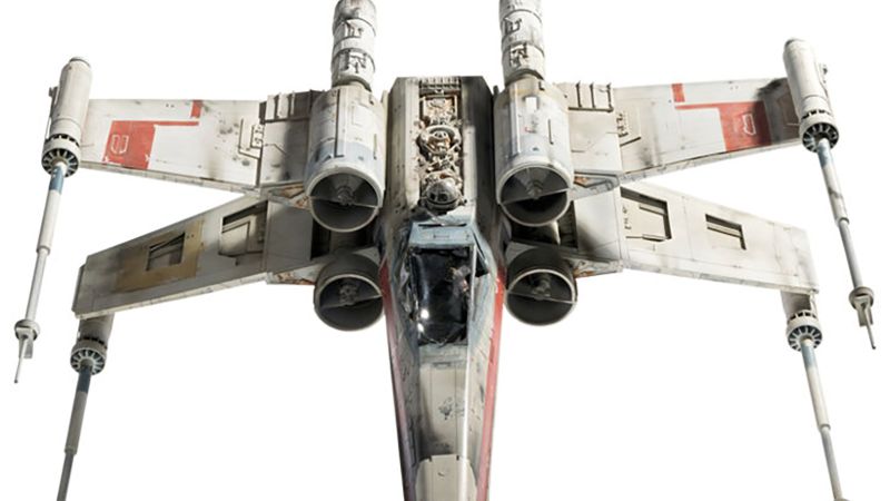 Отдавна изгубеният модел X-wing от 