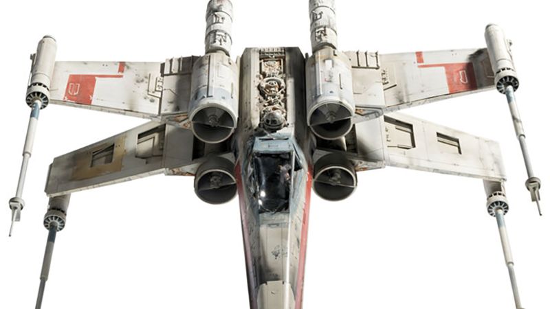 Zaginiony model X-winga z serii „Gwiezdne Wojny” zostanie wystawiony na aukcję za cenę wywoławczą 400 000 dolarów