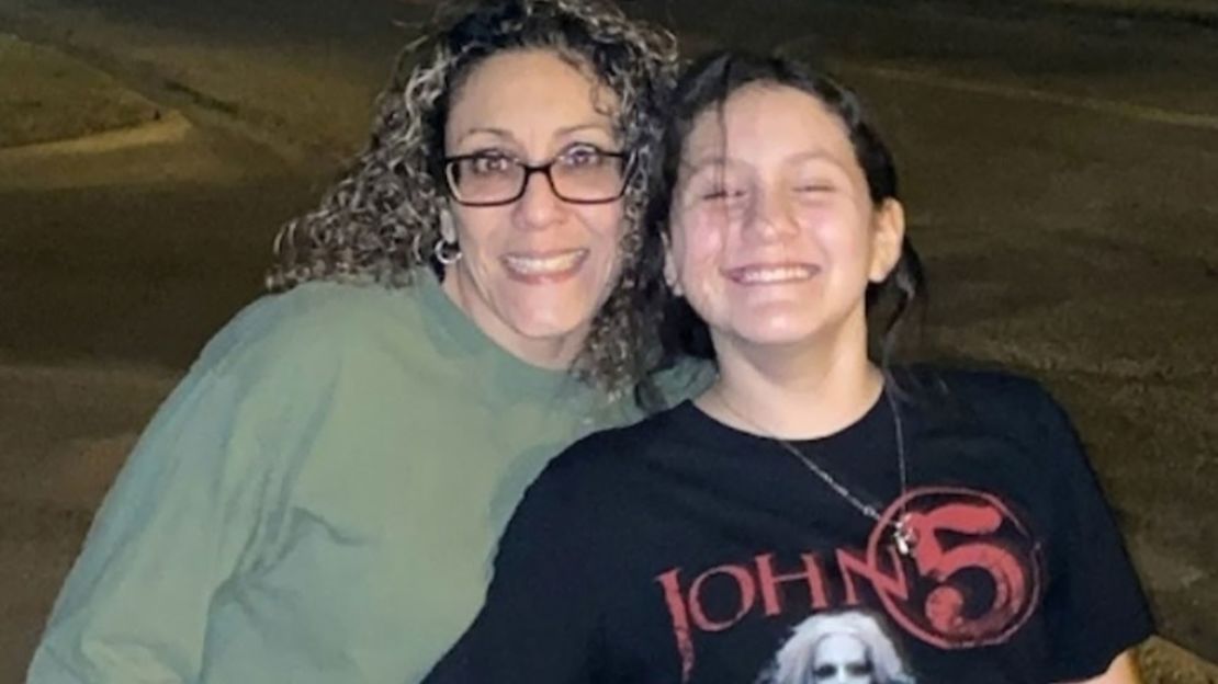 Amethyst Sistine Silva, right, and her mother, Melinda Cruz, left, pose for the last photo taken of the child.