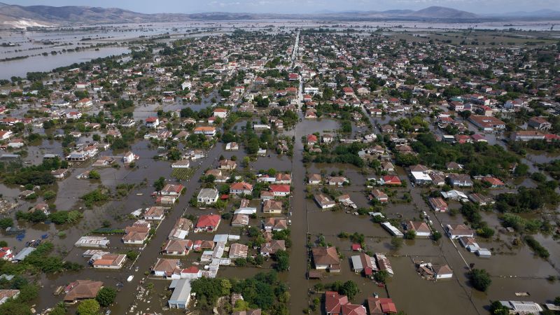 De Europese economie wordt bedreigd door extreme hitte, branden en overstromingen